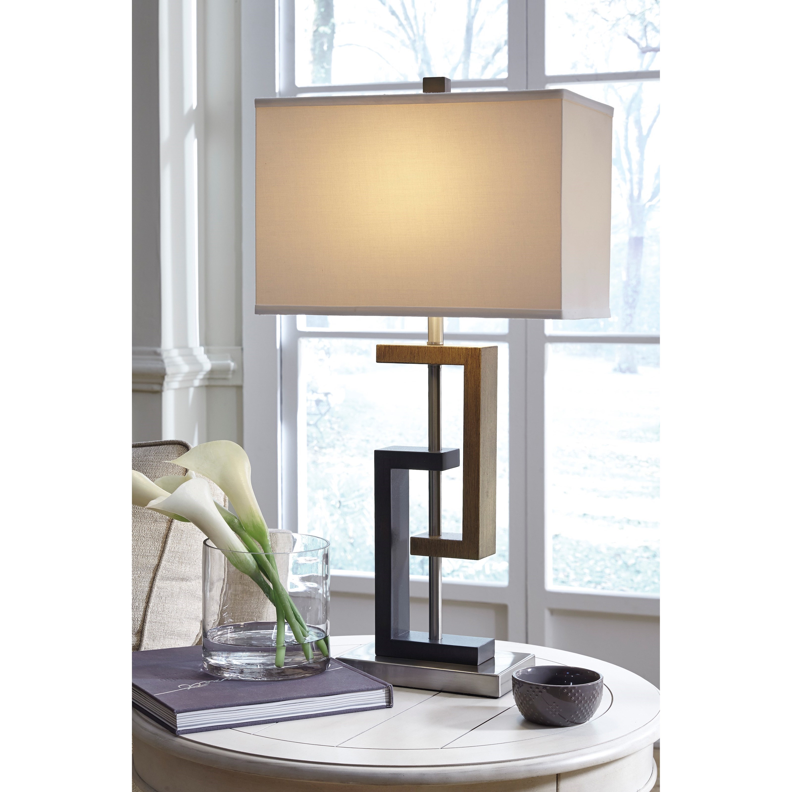 Ashley poly table lamp sales